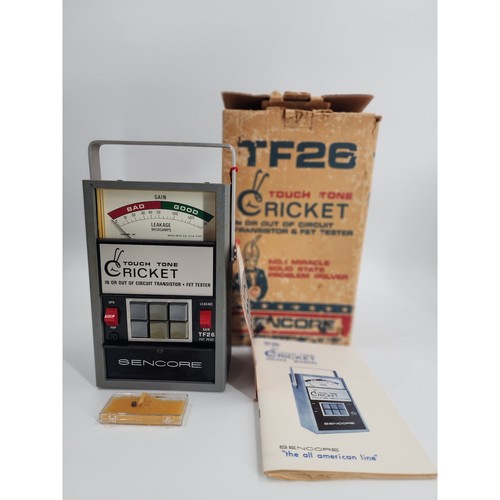Sencore tf26 touch tone - tf26,